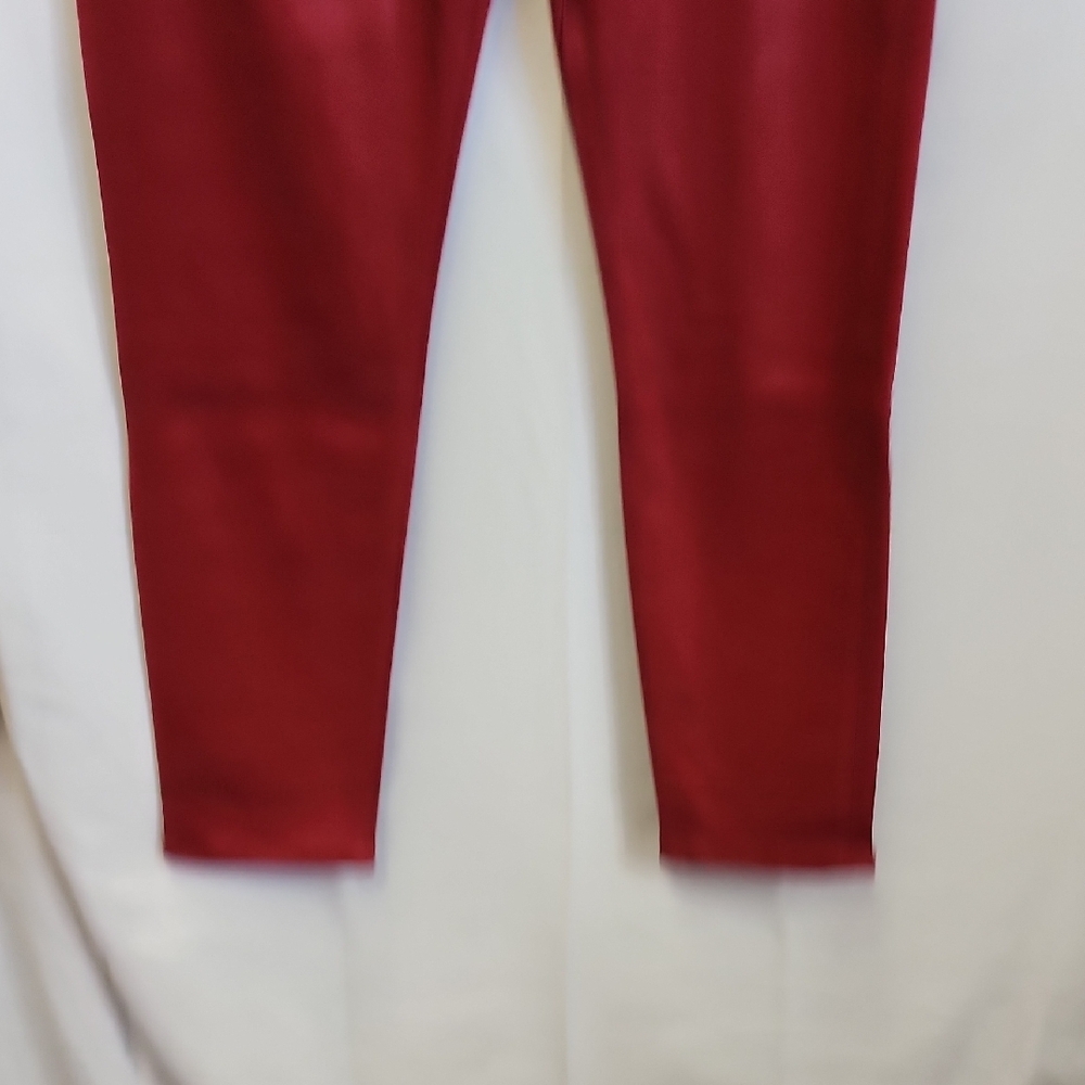 (0334) Hudson Jeans Women's Super Skinny Red - Picture 5 of 10